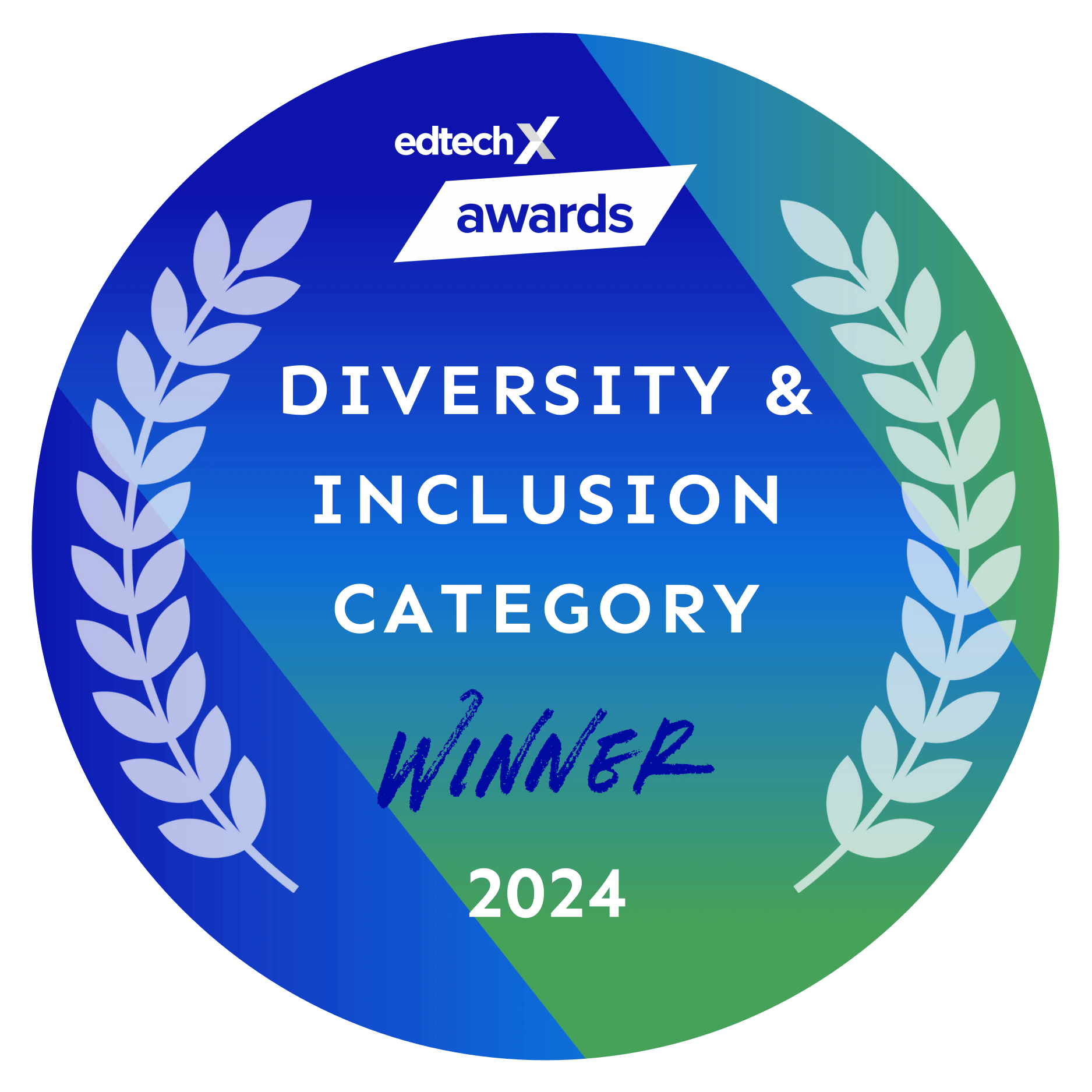 D&I award badge