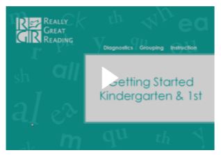 Grouping Matric Video - Getting Started K-1