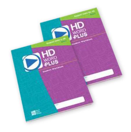 HD Word Plus Student Workbooks