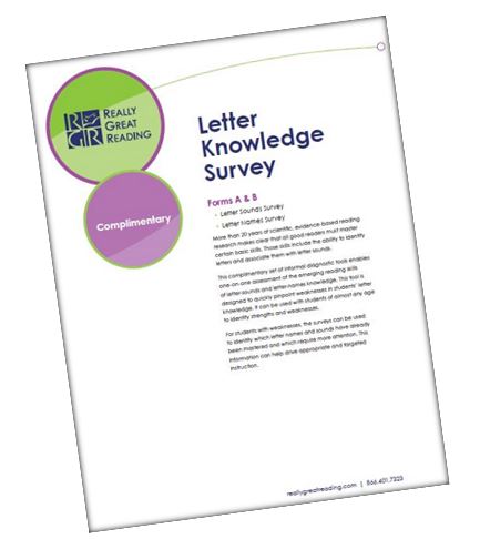 Letter Knowledge Survey
