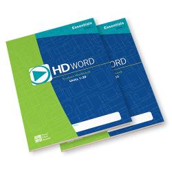 HD Word Student Workbook Set - Essentials Level - Grades 6-8