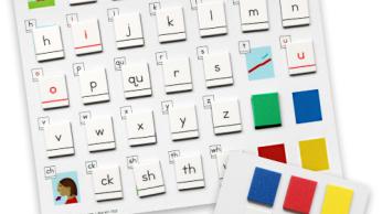 Really Great Reading's Student Letter Tile Kits & Syllaboards