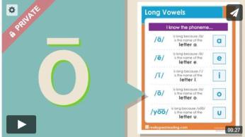 long o vowel