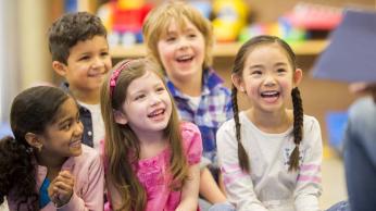 kids laughing
