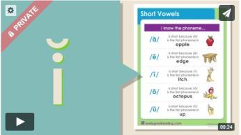 short I vowel