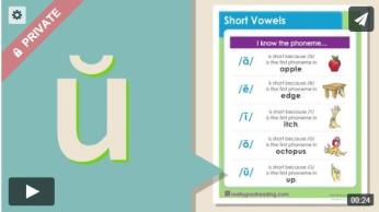 short u vowel
