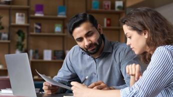 Teacher receiving support