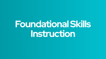 Foundational Skills Instruction