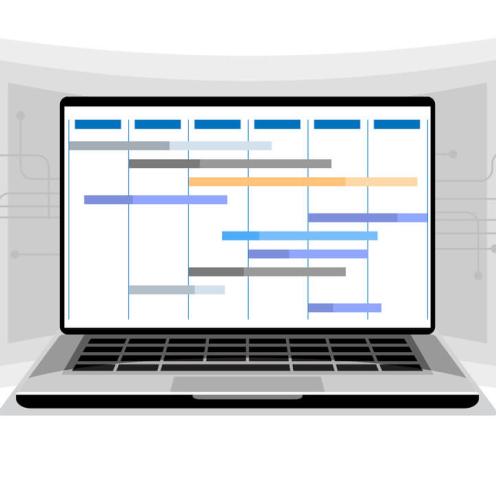 Laptop illustration