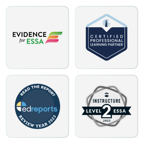 Rivet, ESSA Level 2, ESSA, and EdReports LOGOs