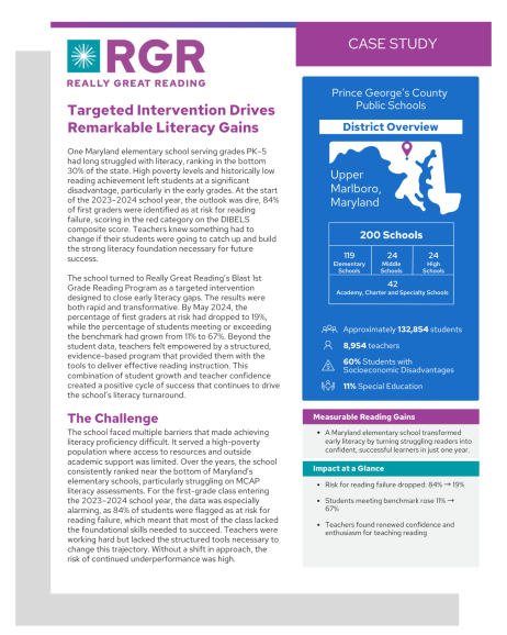 Maryland Case Study Image