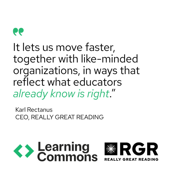 RGR Joins New Learning Commons Platform