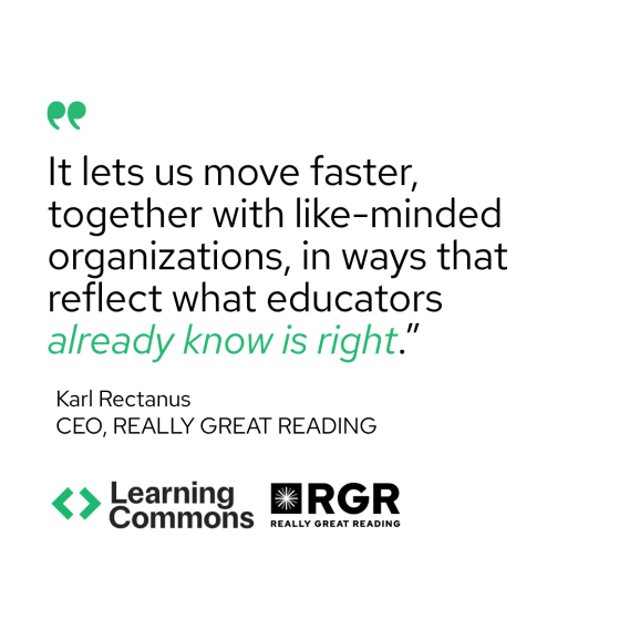 RGR Joins New Learning Commons Platform