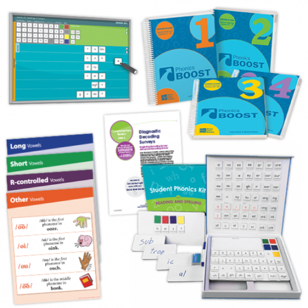 Sample of Phonics Boost material.